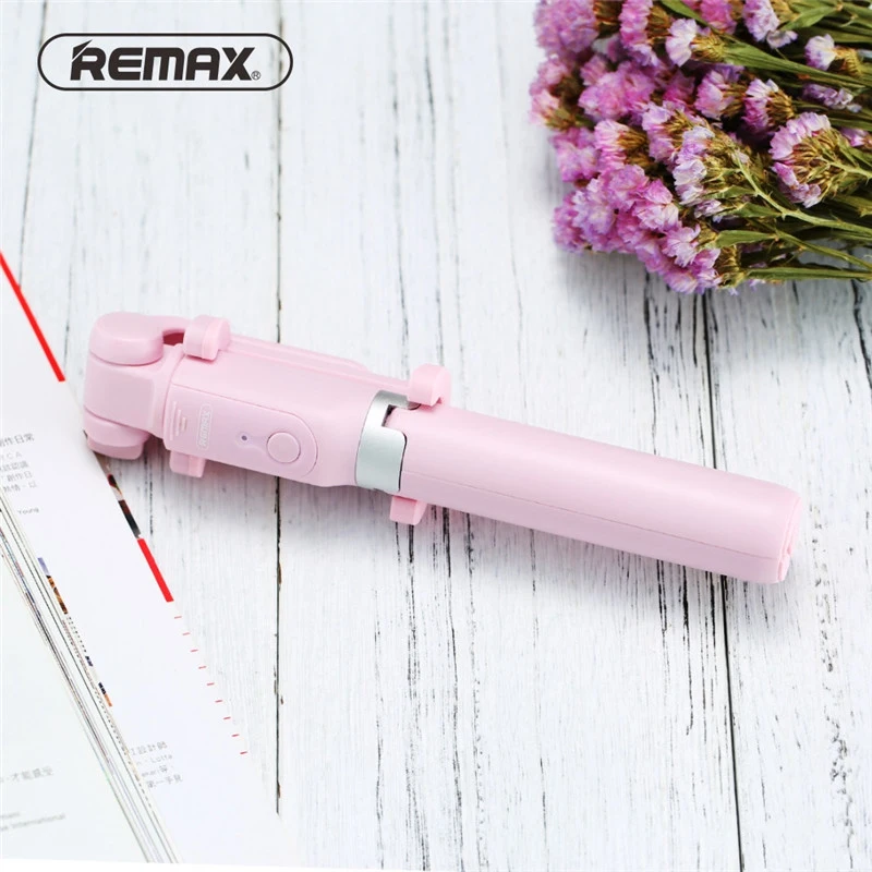 Remax P9 портативный Bluetooth селфи палка штатив из медиакамеры наружная Запись видео селфи палка для Iphone samsung huawei