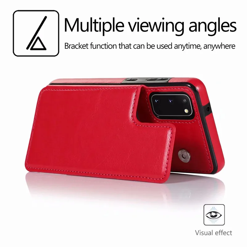 Leather Magnetic Stand Flip Phone Case (39)