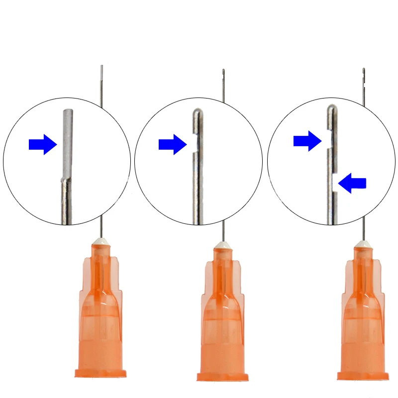 100pcsDentalEndoIrrigationNeedleTipEndClosedSingleBothSide
