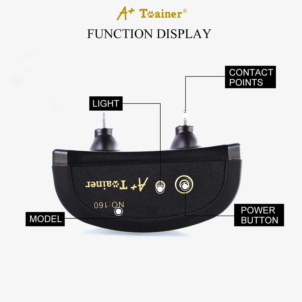 800m dog training collar with remote control waterproof rechargeable electric shock collar beep vibration dog anti bark collar