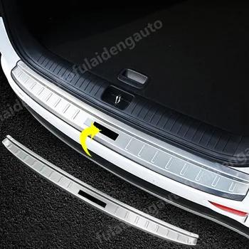 

For KIA Sportage QL 2016 2017 external Car Rearguards Stainless Steel Rear Trunk Fender Sill Plate Protector Guard Covers 1pcs
