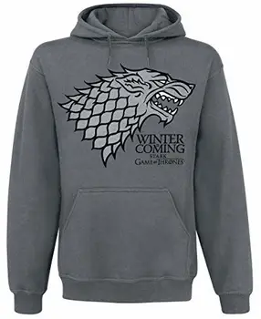 

Game of Thrones Herren Pullover Grau (Charcoal) XX-Large