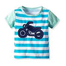 Детская футболка с короткими рукавами из чистого хлопка летняя рубашка с короткими рукавами для маленьких мальчиков детская летняя футболка с короткими рукавами, поколение F