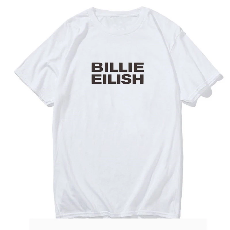 Billie Eilish футболка уличная хип-хоп футболка для хип-хопа Мужская Футболка Harajuku одежда забавная Винтажная Футболка