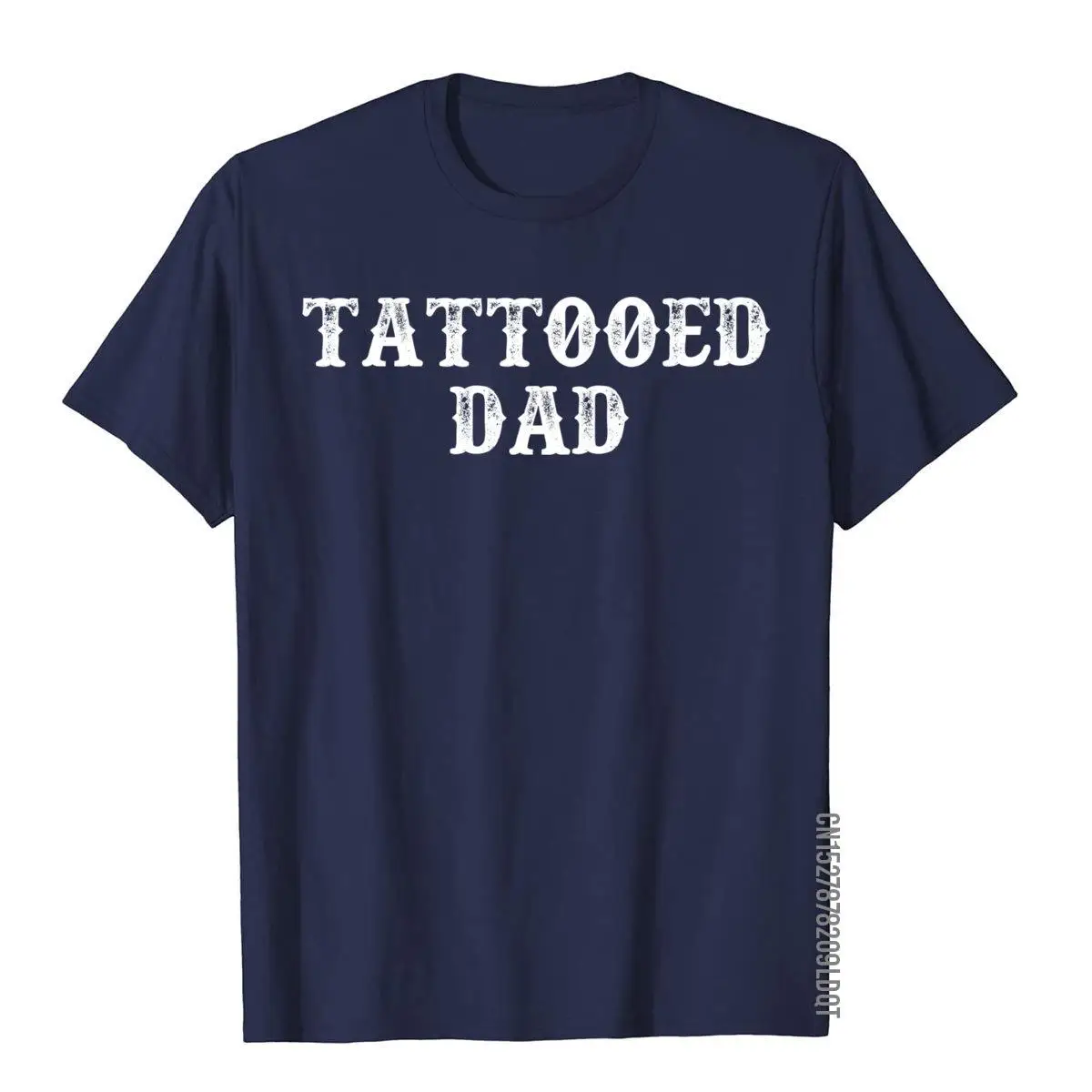 Funny Tattooed Dad Pullover Hoodie__B11017navy