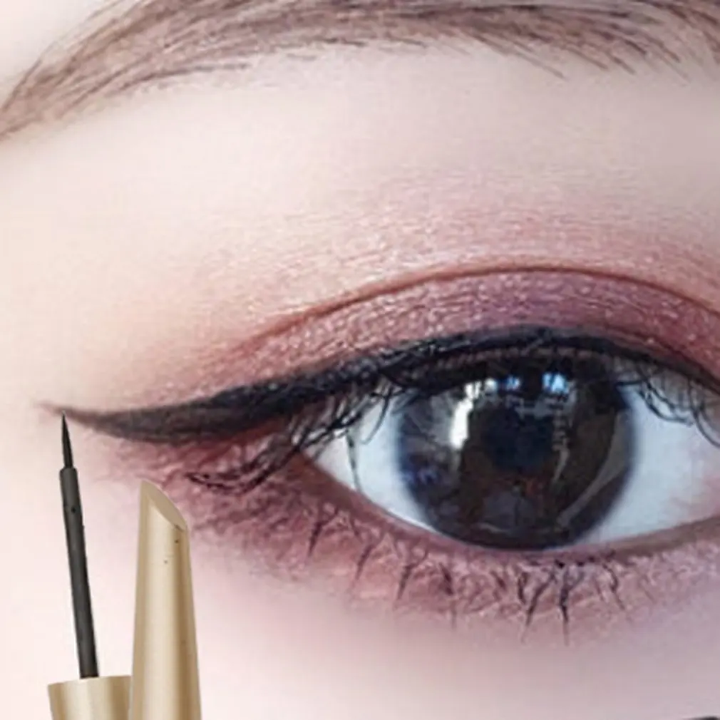 

Makeup Eyeliner Black Matte Waterproof Anti-Sweat Non-Marking Staining Quick-Drying Eyeliner Beginner 8016