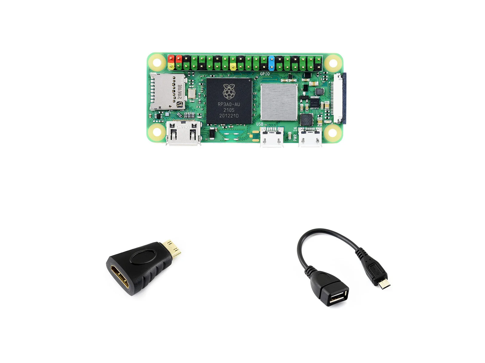 

Raspberry Pi Kits A to H Based on Zero 2 WHC, Five Times Faster, Quad-core ARM Processor, with Different Acces for Your Choice
