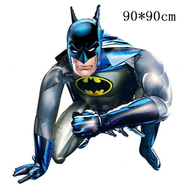 Большой 3D русалок гладить Бэтмен Человек-паук Единорог Фольга шары Мстители супер герой шарики для День Рождения вечерние украшения детские игрушки - Цвет: 1pc
