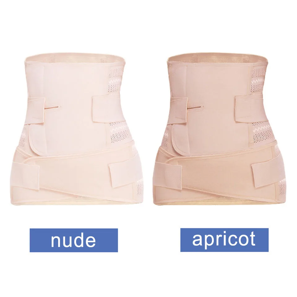 Women Postpartum Girdle Waist Trainer Belts Belly Sheath Modeling Strap Tummy Corset Slimming Body Shapewear Compression Bandage strapless shapewear