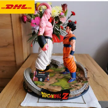 

19" KRC Dragon Ball Z Statue Majin Buu Bust Son Gohan Full-Length Portrait 1/6 Scale Original GK Action Figure Toy 48CM X424