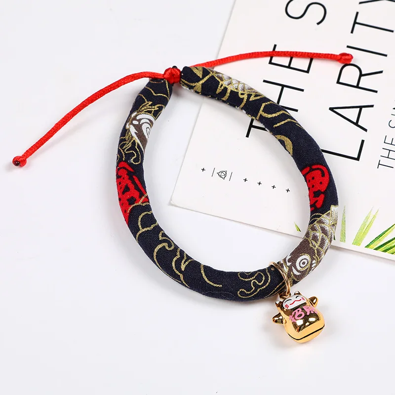 Ожерелье в японском стиле с изображением колокольчика кольцо на шею украшение