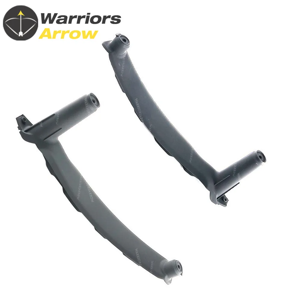 

51416969402 For BMW E70 E71 X5 X6 2008-2013 51416969401Pair Left Right Side Black Inner Door Panel Handle Pull Trim Cover