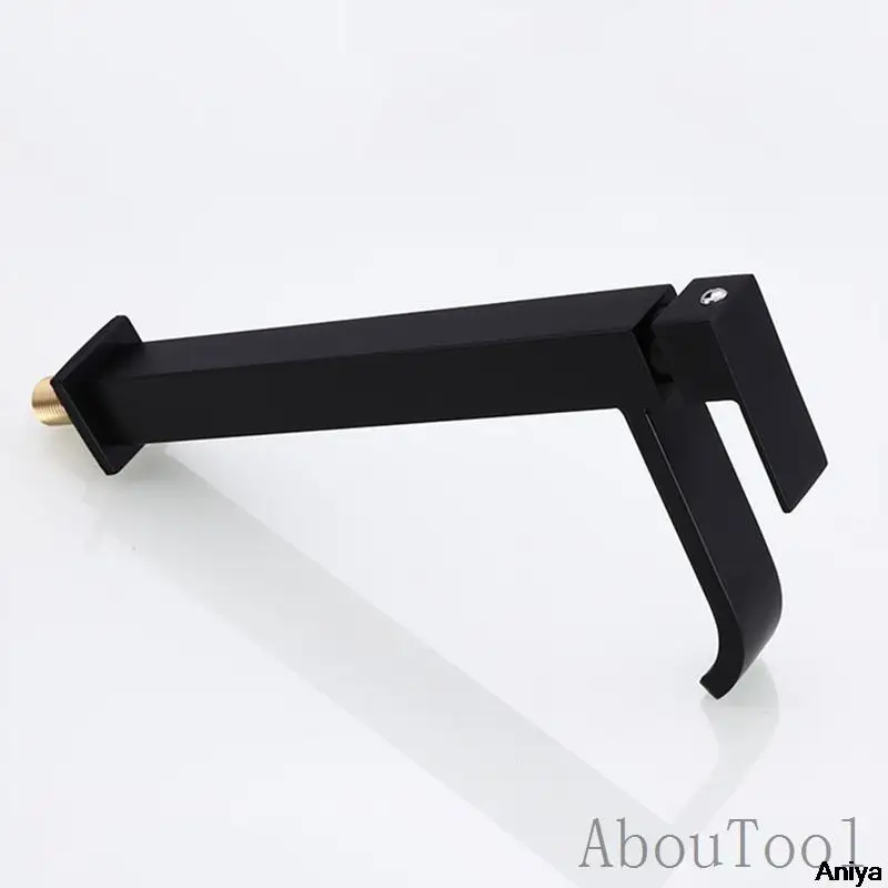 Waterfall Faucet Tall Basin Faucets Cold Water Tap Stainless Steel Bathroom Faucet Sink Washing