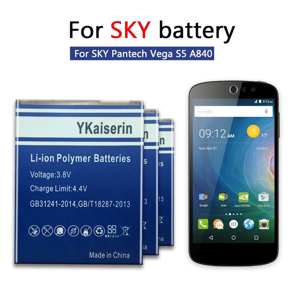 3200 мА/ч, BAT-7300M высокое Ёмкость Батарея Небесно PANTECH IM-A840S IM-A840L IM-A840SP Vega S5 A840S A840L Аккумулятор Batteria