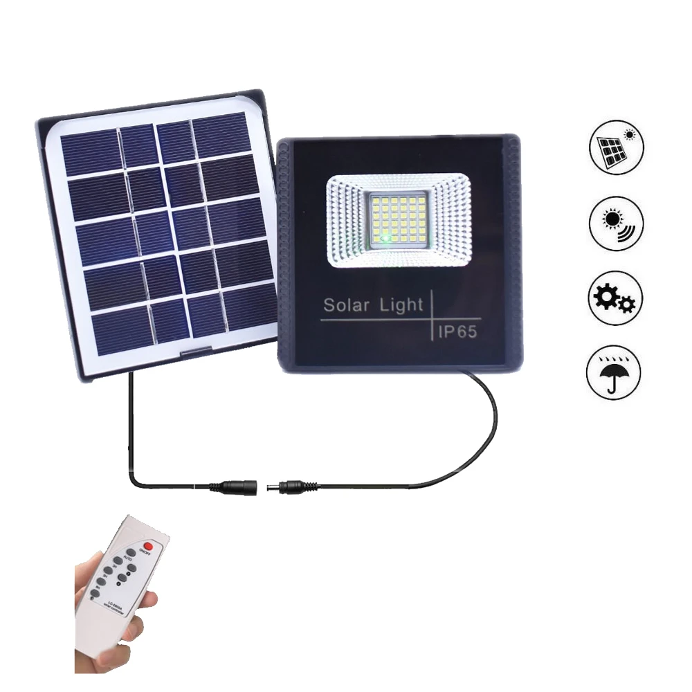 

51leds solar Light Lamp Outdoor smart on at night Power Panel Garden Security Street Yard Path Wall floodlight spotlight 51led c