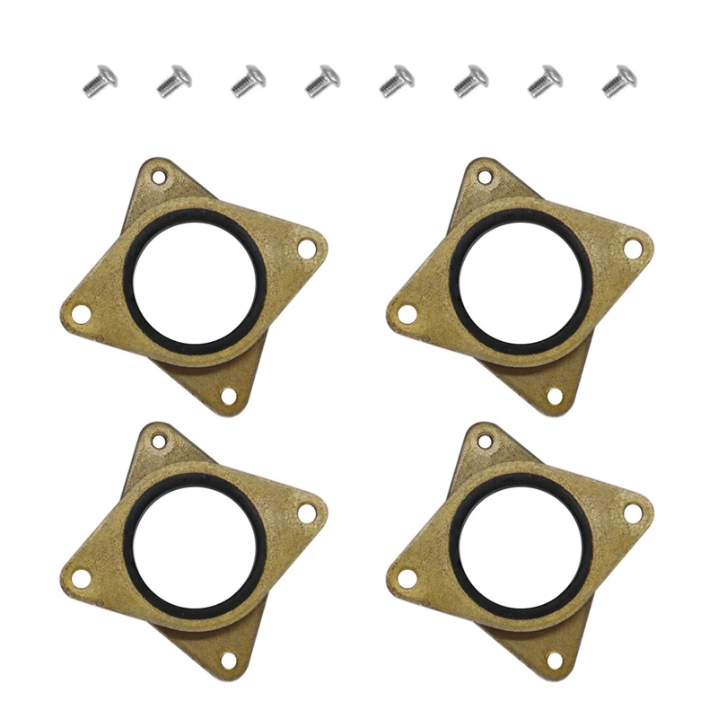 

FFYY-Upgraded NEMA 17 Stepper Steel and Rubber Vibration Dampers with M3 Screw -CNC for 3D Printer Creality CR-10, CR-10S, Ender