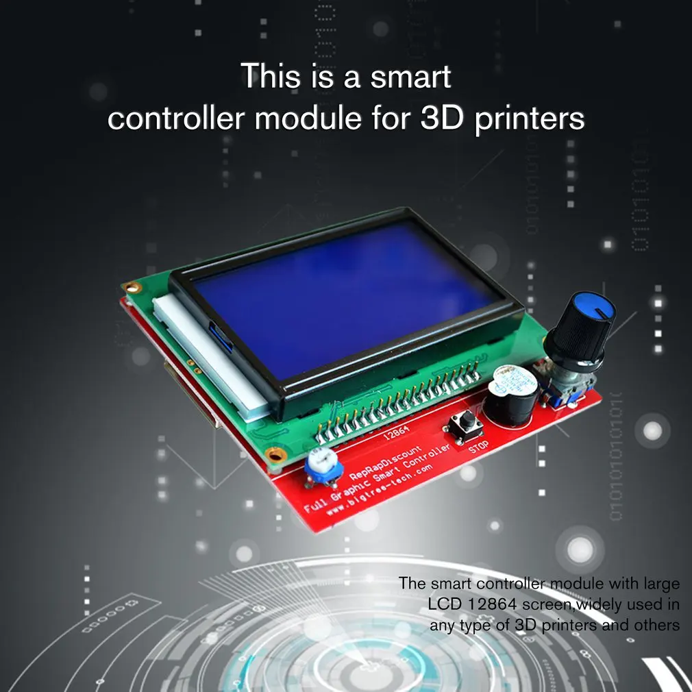 RAMPS 1,4 Плата Smart control ler 12864 ЖК-дисплей сенсорный модуль адаптер материнской платы панель управления 3d принтер Reprap Arduino