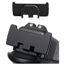 

for All Glock GEN 1-5 Model Rear Slide Racker Plate MOS BK Plain