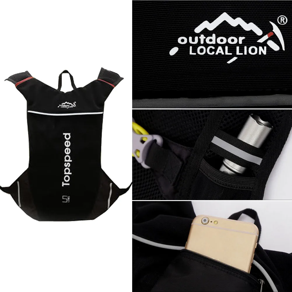Women Men Water Bag Running Breathable Hydration Backpack Vest Pack Marathone Cycling Jogging Racing Hiking Outdoor Sports