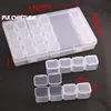 1Pcs 11 Styles 1-28 Grids Compartment Plastic Storage Box Jewelry Earring Bead Screw Holder Case Display Organizer Containe ► Photo 3/6