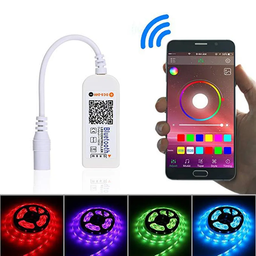 Управление лентой с телефона. Bluetooth 5v для led RGB - Joom. Bluetooth модуль 5v для led RGB Joom. BT led Controller на 4 ленты. Led strip Light Controller.