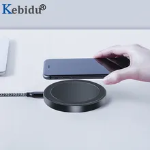 5W Qi Беспроводное зарядное устройство для iphone X XS XR быстрое зарядное устройство Беспроводное зарядное утройство для телефона для samsung S9 Xiaomi круглый передатчик база