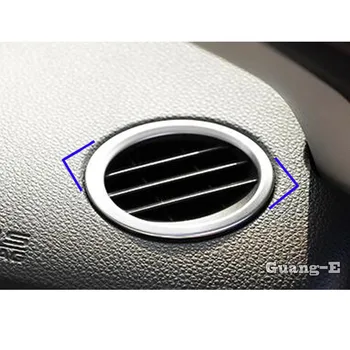 

For Honda HRV HR-V Vezel 2019 2020 Car styling body ABS Chrome cover garnish detector trim front Air condition Outlet Vent 2pcs