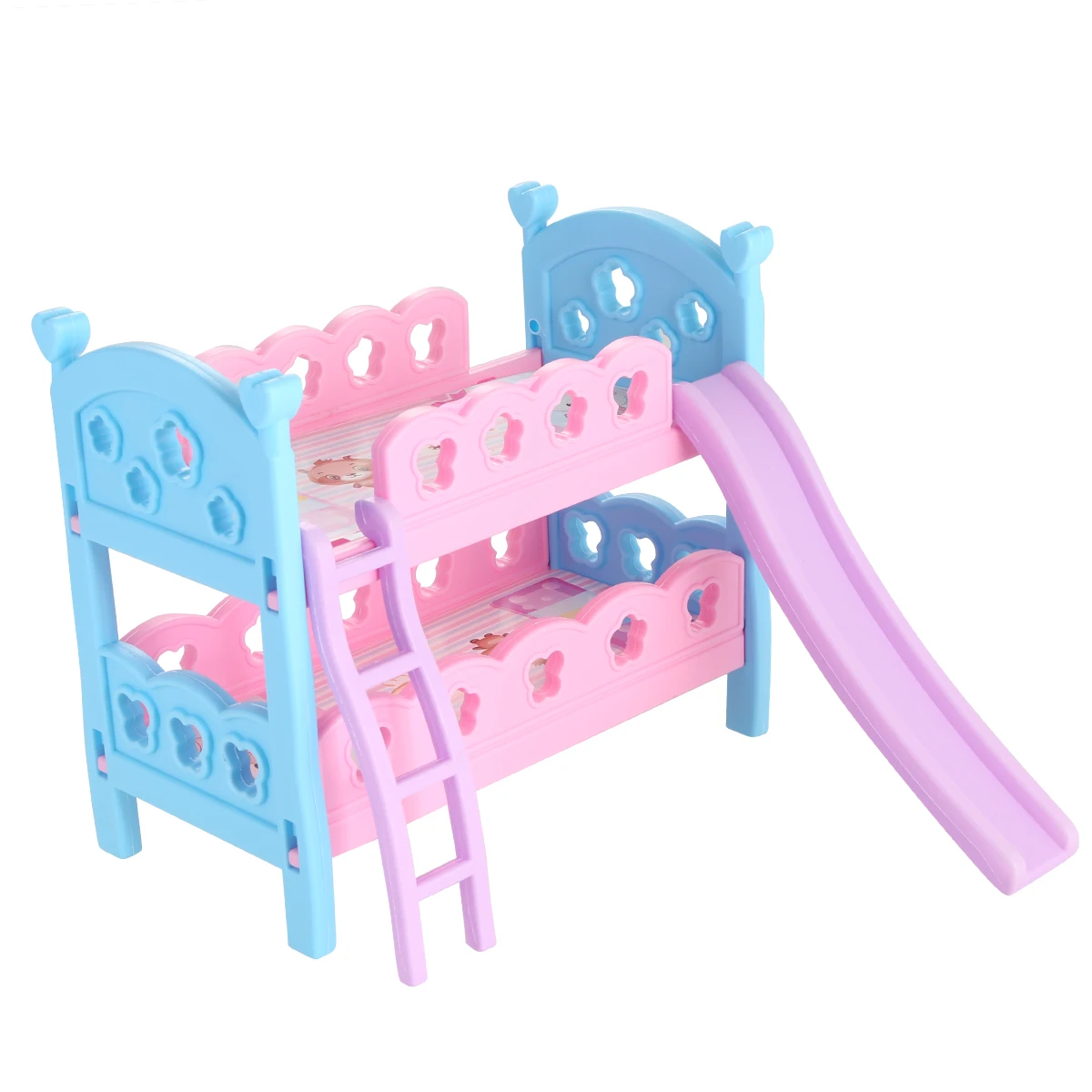 doll bunk bed with slide