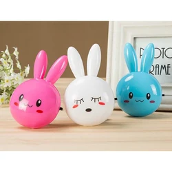 Lampe de chevet murale LED en forme de lapin, 3 couleurs, interrupteur marche/arrêt, prise ue/US, AC110 220V, cadeaux pour enfants et bébés 