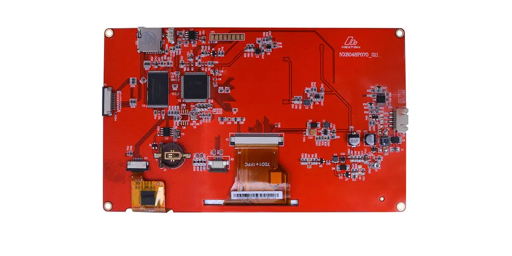 NEXTION 7," интеллектуальный ЖК-модуль сенсорного экрана NX8048P070-011C/R Многофункциональный HMI Резистивный/емкостный без корпуса