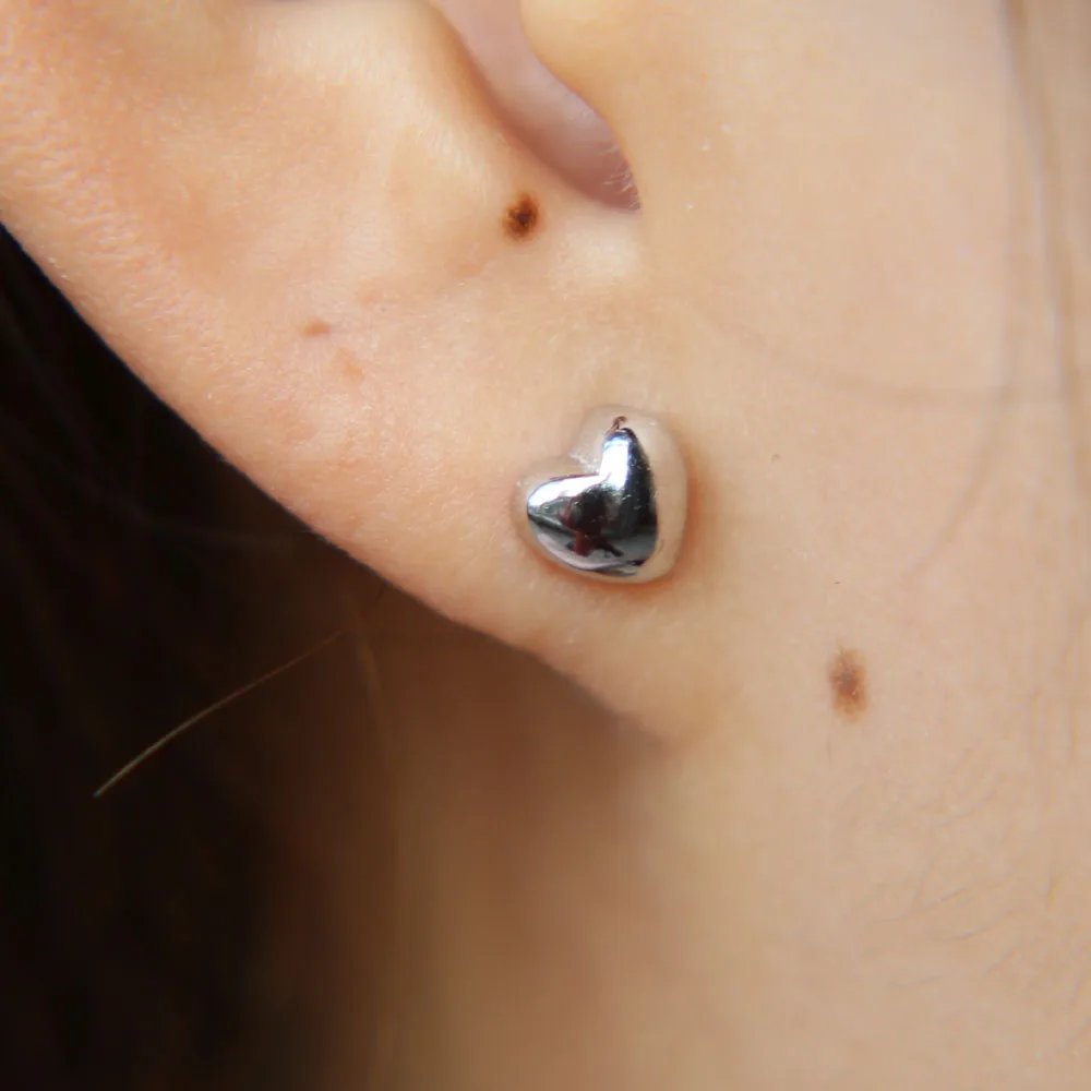 2017 Real New Plant Brincos Brinco 6mm Tiny Cute Delicate Little Girl Jewelry 100% 925 Silver Valentines Gift Stud Earring (5)