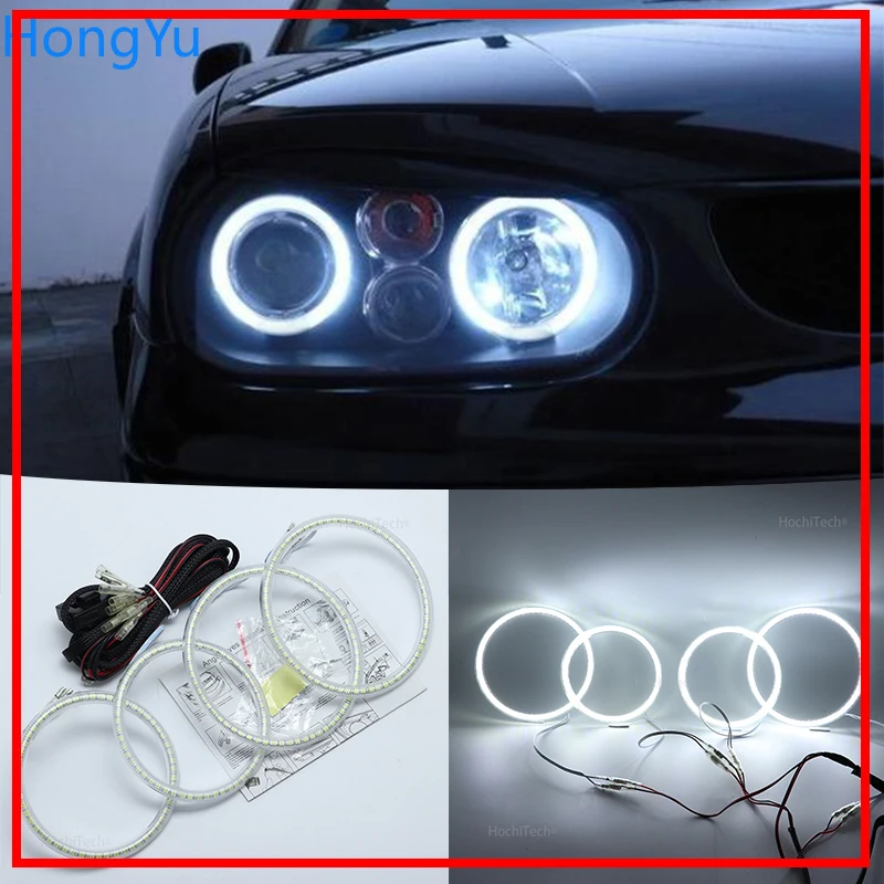 

Для Volkswagen VW Golf MK4 R32 VR6 CABRIO A4 1998-2004 отличные ангельские глазки сверхъяркий smd комплект светодиодов «глаза ангела» Angel Eyes kit