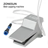 ZONESUN Pneumatic Beer Capping Machine Semi-automatic Cap Sealing Machine Manual Bottle Capper Commercial Bar Brewery 4
