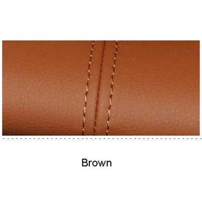 Brown SRXTZM 8 шт. для Volkswagen Tiguan микрофибра кожа встроенный в дверь автомобиля панель охранников дверь подлокотник панель s Крышка отделка - Название цвета: Brown