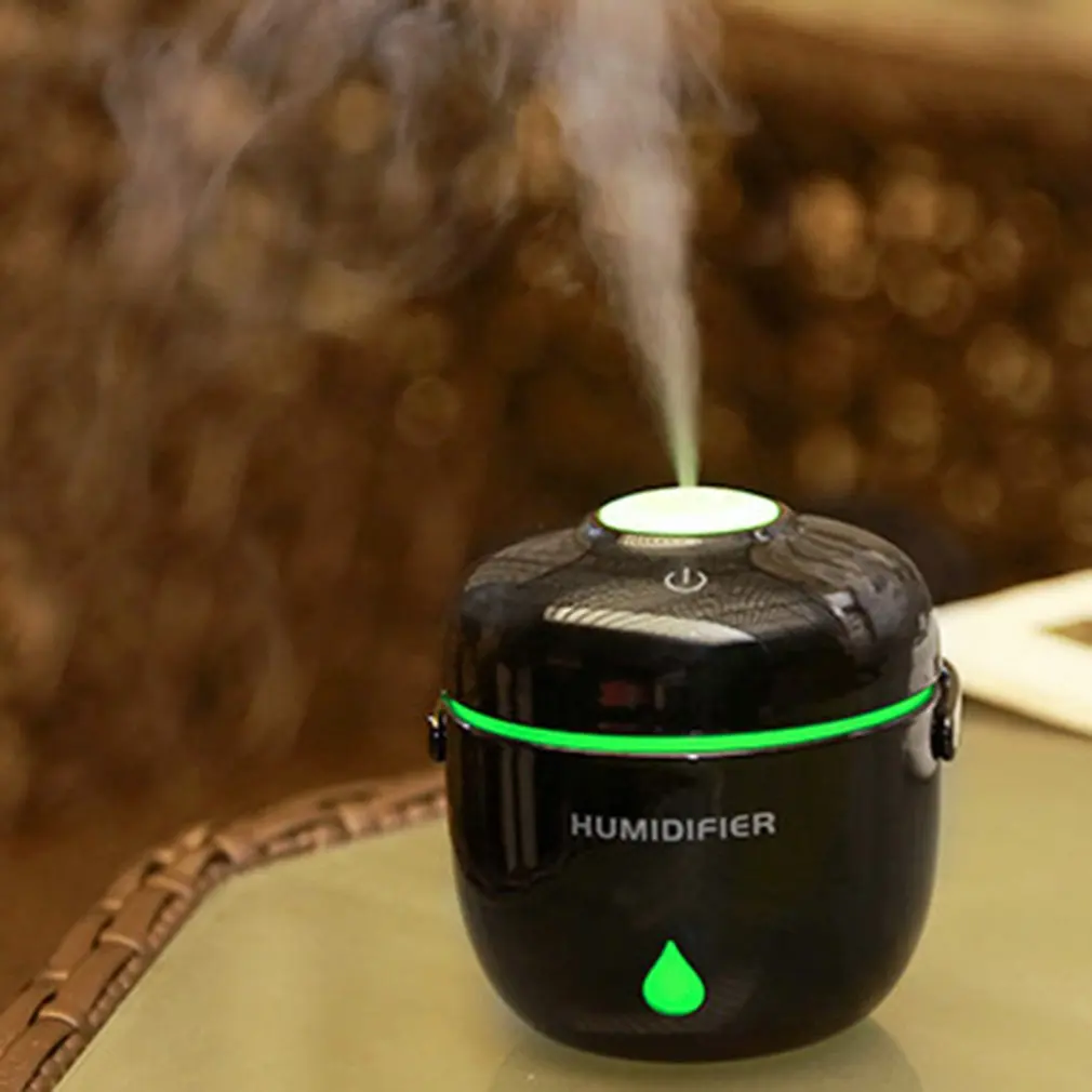 Мини USB Ультразвуковой увлажнитель рисоварка форма воздуха Арома эфирное масло