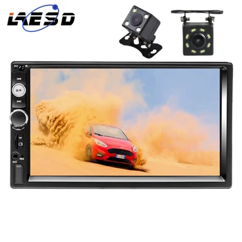 

LAESD 2Din Car Radio Autoradio 7'' Touch Screen Support Rear View Mirror Link BT TF Radio Auto Radio