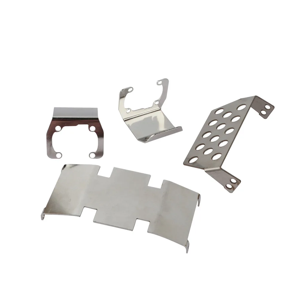 

RC Chassis Armor Axle Stainless Steel Protector Plate for Axial SCX10 II 90046 90047