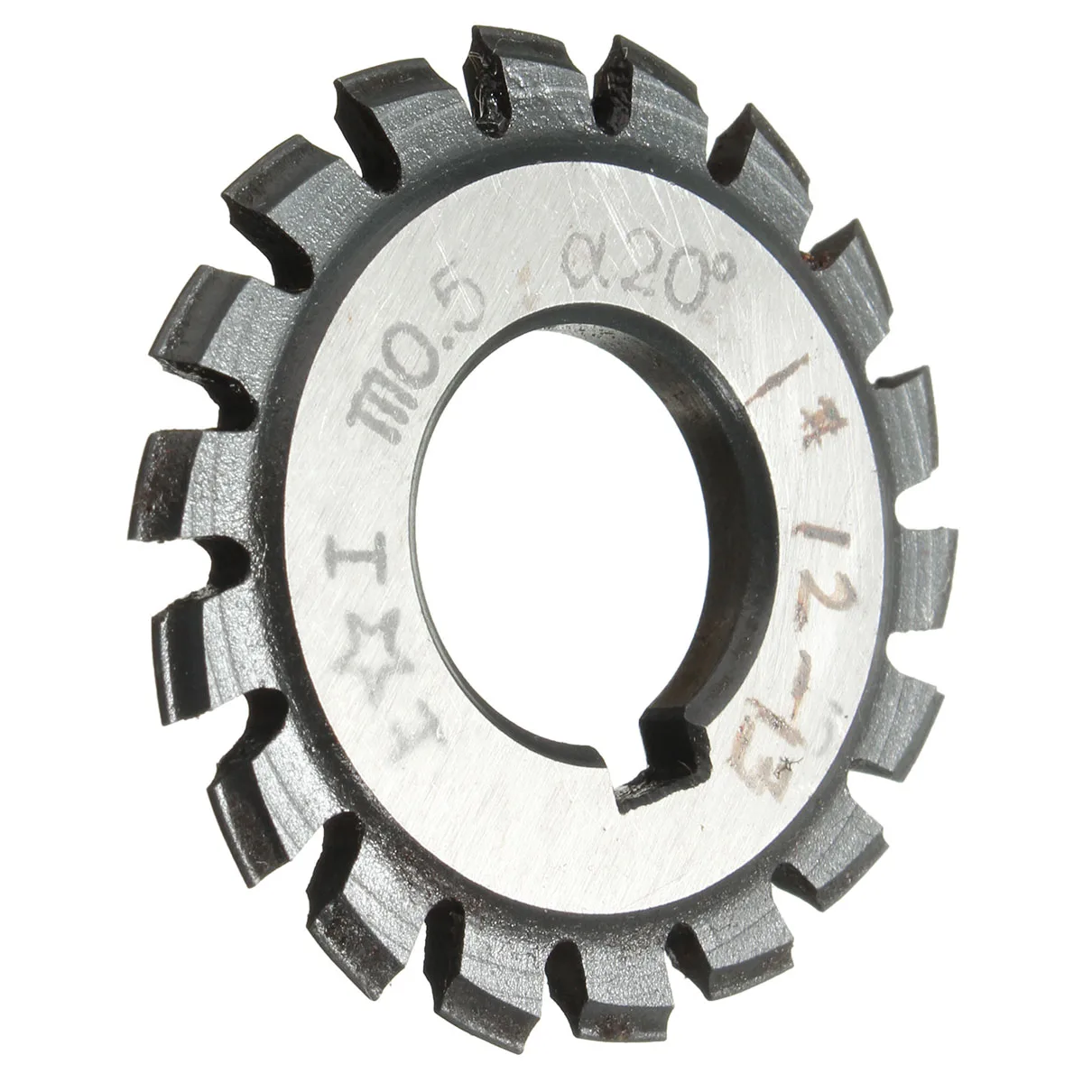 Модуль 0,5 M0.5 PA20 градусов диаметр 16 мм#1-8 HSS эвольвентное зубчатое колесо фрезерование режущее устройство режущие инструменты фреза Высокоскоростная сталь