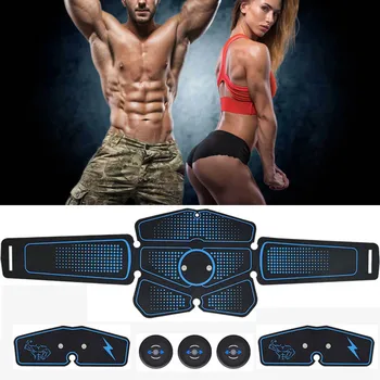 

New USB Chargeable Electrostimulator ABS Stimulator EMS Abdominal Muscle Stimulator Belt Slimming Vibration Fitness Massager