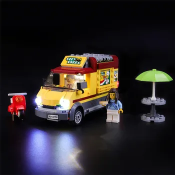 

LED Light Kit For City Series Pizza Van Light Seting Compatible With 60150 (NOT Include The Model)