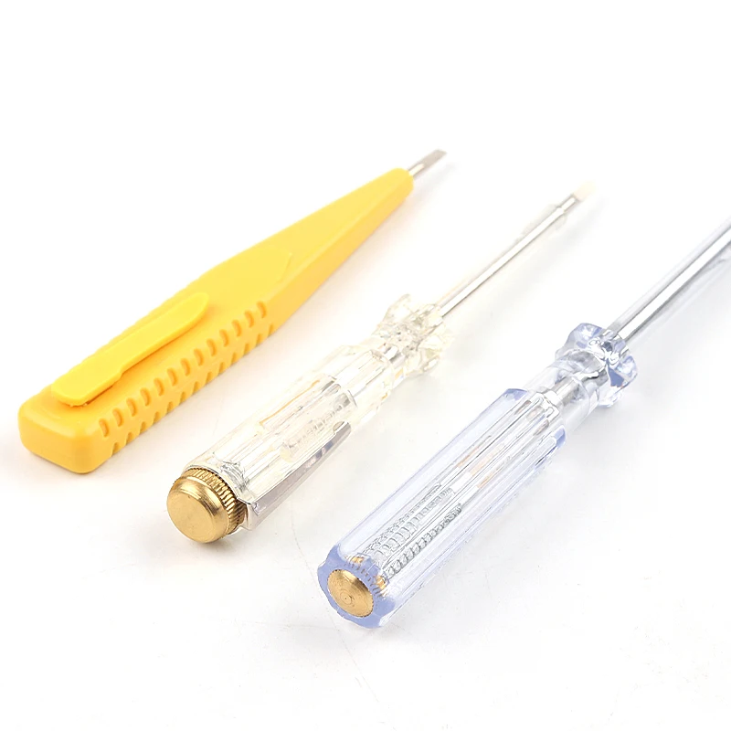 Digital AC/DC Voltage Detectors Car Circuit Tester Voltage Test Screwdriver Probe with Indicator Light Electrician Tools