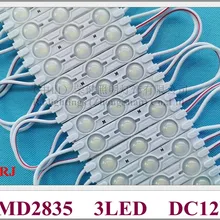 Светодиодный светильник с инжекционным модулем для буквы канала знак DC12V 60 мм* 12 мм* 7 мм SMD 2835 3 светодиодный алюминиевый PCB 2 года гарантии CE ROHS