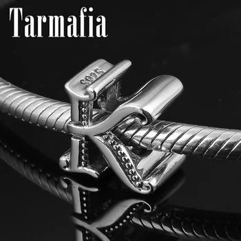 

100% Genuine 925 Sterling Silver Letter Beads K Alphabet Fit Original Women charm Bracelet DIY Accessories Fine Femme Jewelry