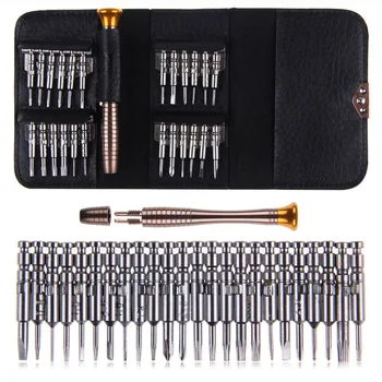 

25 in 1 Precision Torx Screwdriver Cell Phone Wallet Repair Tool Kit for Mobile Phone Cellphone Electronics PC