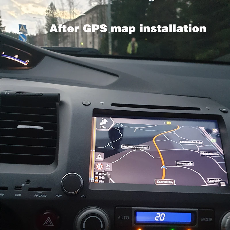 Автомагнитола с GPS навигацией для KIA RIO карты бесплатным обновлением карта micro SD
