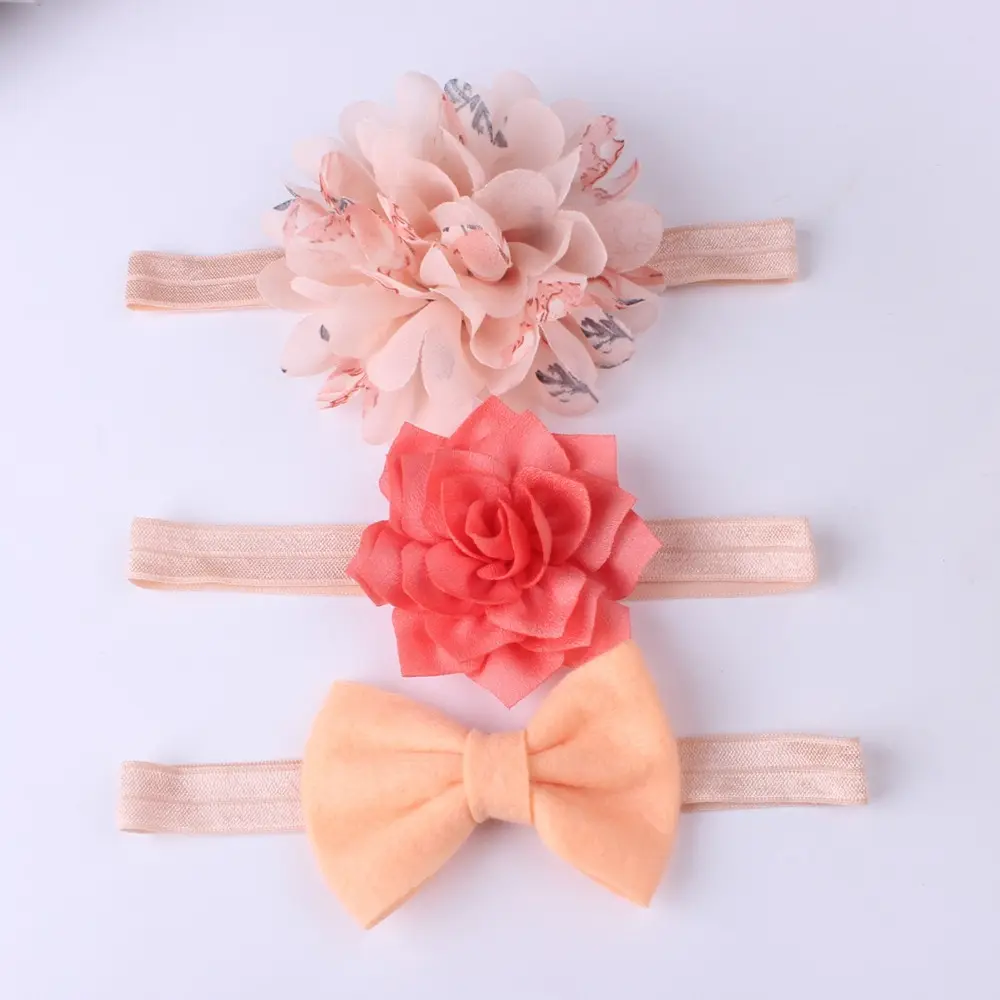 

Baby accessories 3 units per Set babies and children headbands smooth newborn headband photo head accessories children's gifts