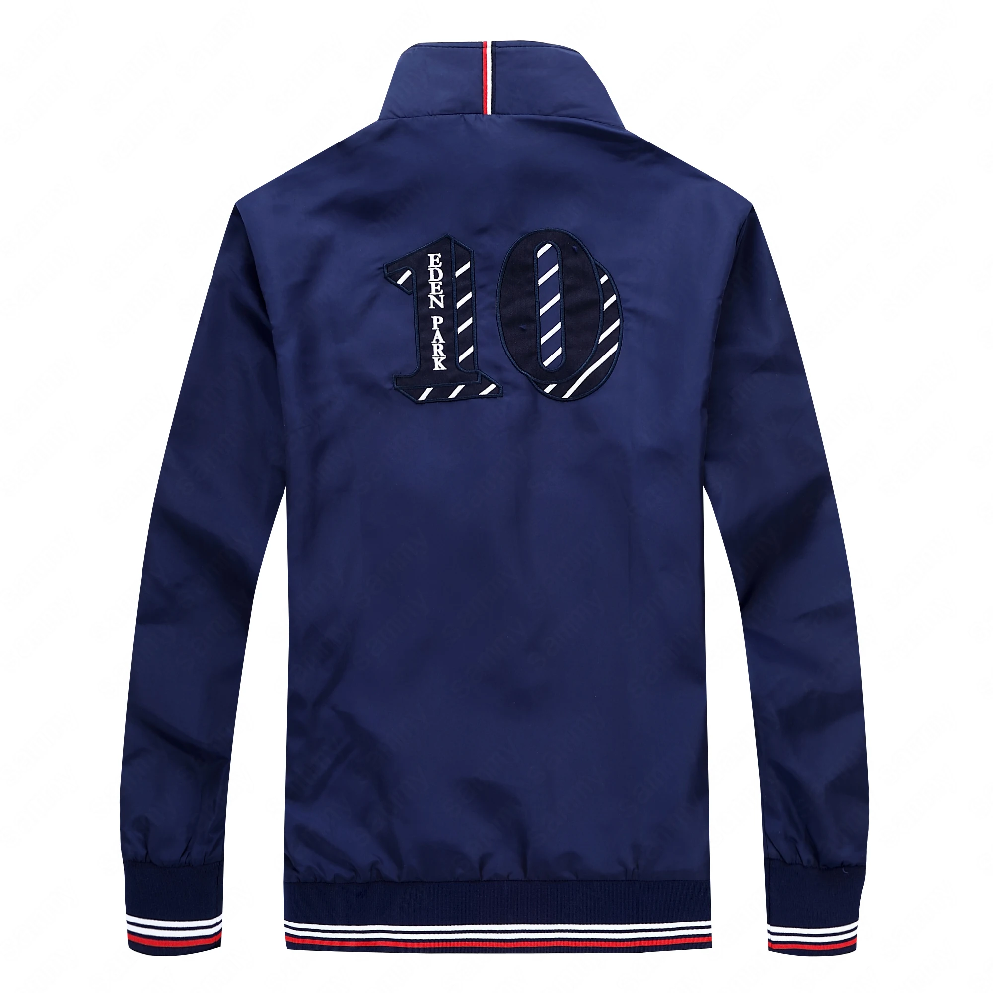 EdenPark Homme куртка деловая Повседневная модная Стильная мужская куртка высокого качества на молнии тонкая Водонепроницаемая с вышивкой Большие размеры от M до 3XL