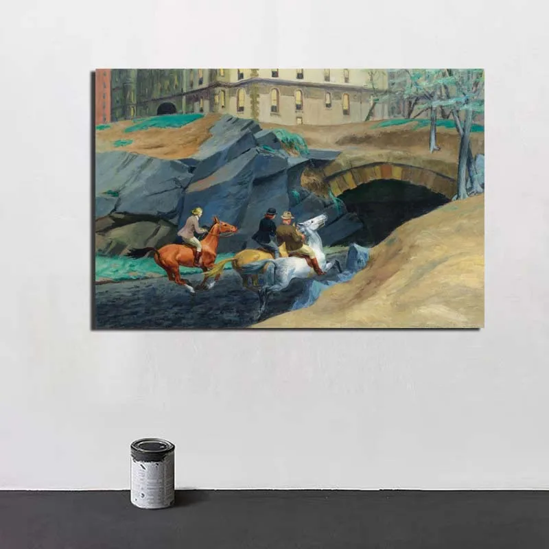

Poster Vintage Edward Hopper HD Wall Art Canvas Painting Posters Prints Modern Painting Wall Pictures For Living Room Home Decor
