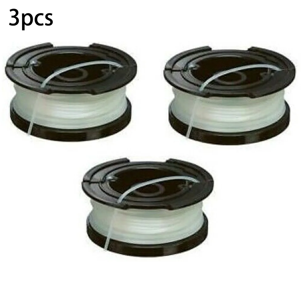 3 шт. катушка и нейлоновая линия для Black And Decker GL120 GLC2500 GL340 GL530 GL540 GL550 GL570 GL570C GL580 GL580C