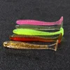 20pcs/Lot Fishing Jigging Wobblers Soft Baits 5cm 0.7g Spiral Worm Lures Artificial Silicone Swimbaits Bass Carp Pesca Tackle ► Photo 2/6